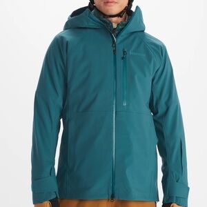 Marmot Refuge Dark Jungle Ski Jacket with Hood